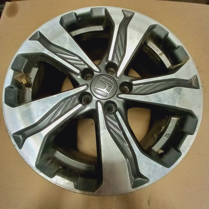 Wheel 17x7-1/2 Aluminum Alloy Rim Machined And Gray Painted 17-22 Hond