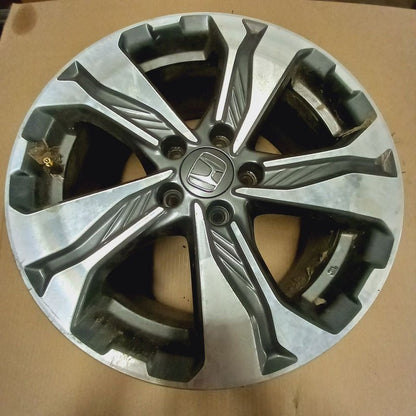 Wheel 17x7-1/2 Aluminum Alloy Rim Machined And Gray Painted 17-22 Hond