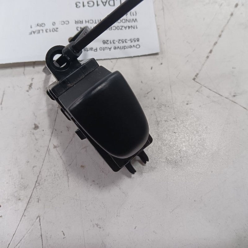 Nissan LEAF Power Window Switch Right Passenger Rear  2013 2014 2015 2