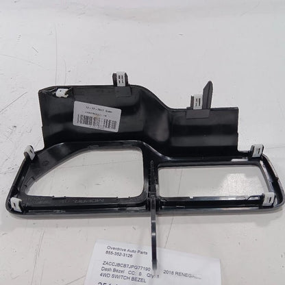Jeep Renegade 4WD Switch Bezel Trim 2015 2016 2017 2018