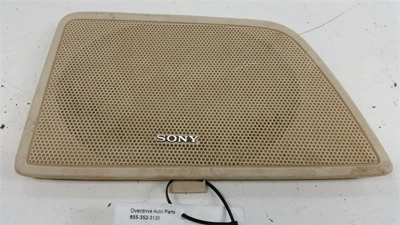 2012 Ford Fusion Speaker Cover Right Passenger Rear Back 2008 2009 2010 2011