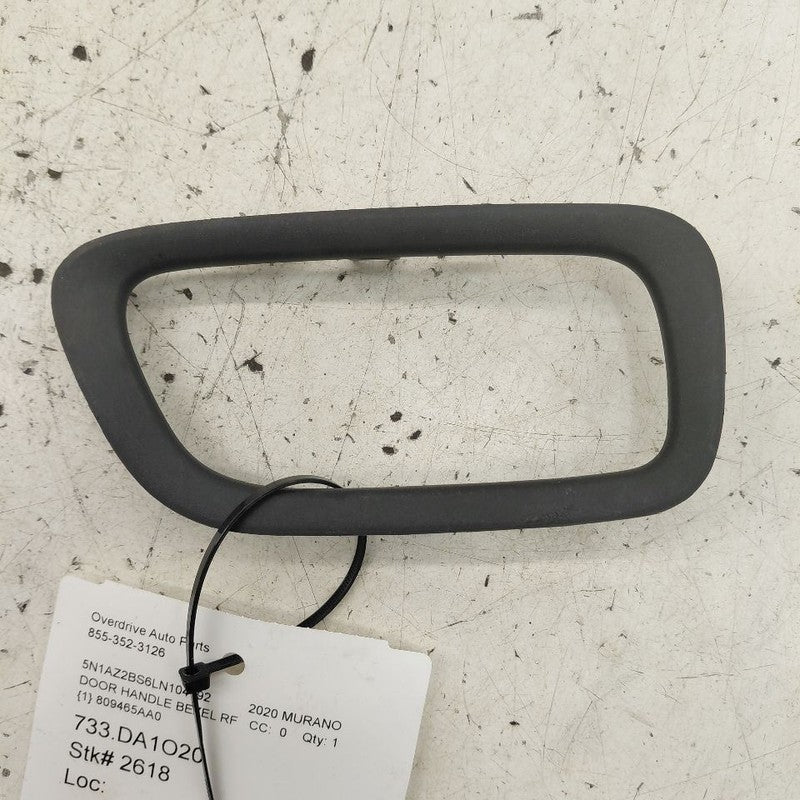 Nissan Murano Interior Handle Surround Trim Passenger Front {809465AA0