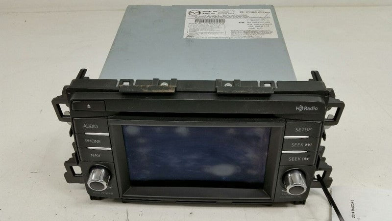 GJS266DV0B Audio Equipment Radio Receiver And Display Am fm cd Fits 14 MAZDA 6