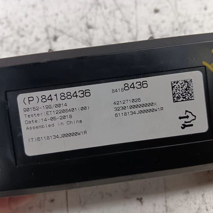 Temperature Control Module ID 84188436 Fits 18-21 Buick Encore OEM