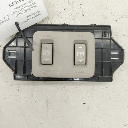 Nissan Murano Sunroof Switches 2020 2021 2022 2023