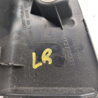 Honda CR-V Left Rear Door Corner Trim {72980TLAA0} 2019 2018 2017