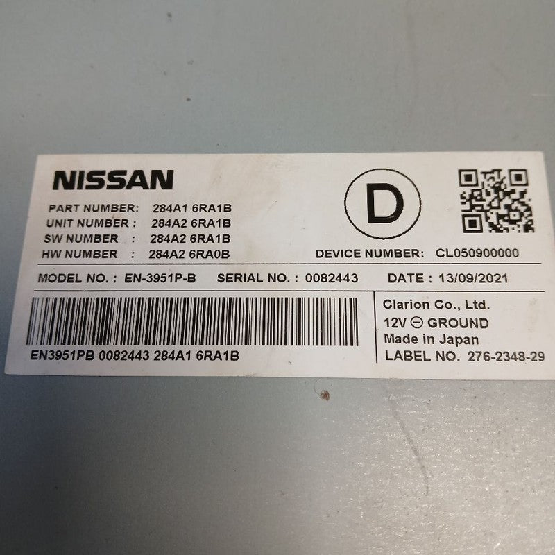 Driver Assist Camera Control Module {284A16RA1B} Fits 21 Nissan Rogue