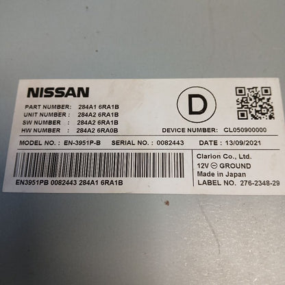 Driver Assist Camera Control Module {284A16RA1B} Fits 21 Nissan Rogue