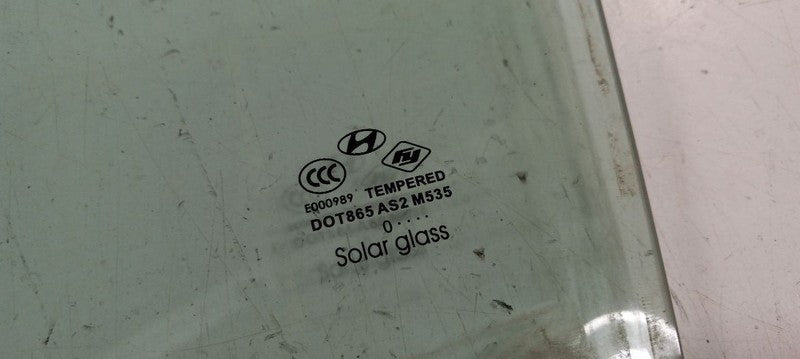 Driver Left Front Door Glass Window Fits 10-12 SANTA FE OEM