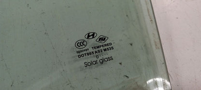 Driver Left Front Door Glass Window Fits 10-12 SANTA FE OEM