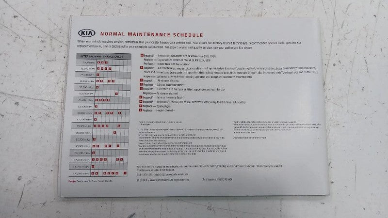 Kia Forte Owners Manual  2014 2015 2016