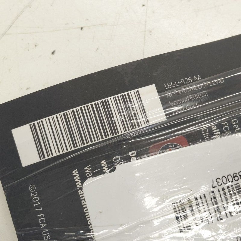 2018 Alfa Romeo Stelvio Owners Manual