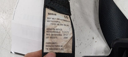 Nissan Maxima Seat Belt Strap Retractor Center Middle Rear Back 2011 2