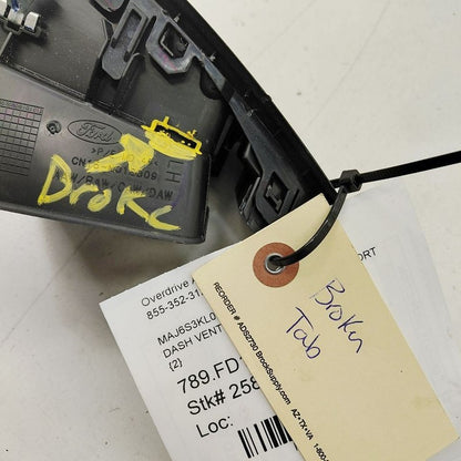 Ford Ecosport Dash Air Vent Left Driver  2020 2021 2022 OEM
