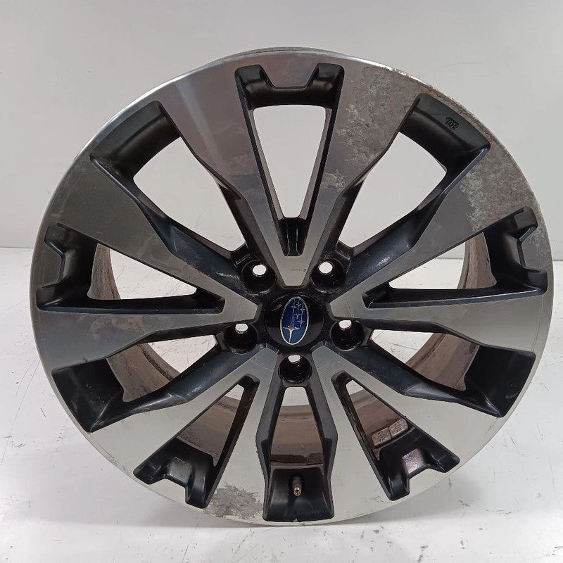 Wheel 18x7 Aluminum Alloy Rim Wagon Black Inlay Fits 15-17 Subaru Lega