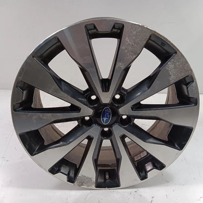 Wheel 18x7 Aluminum Alloy Rim Wagon Black Inlay Fits 15-17 Subaru Lega