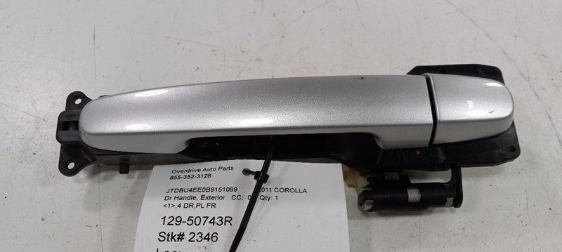 6921112220C2 Passenger Right Door Handle Exterior Assembly Door Front Fits 08-15 SCION XB