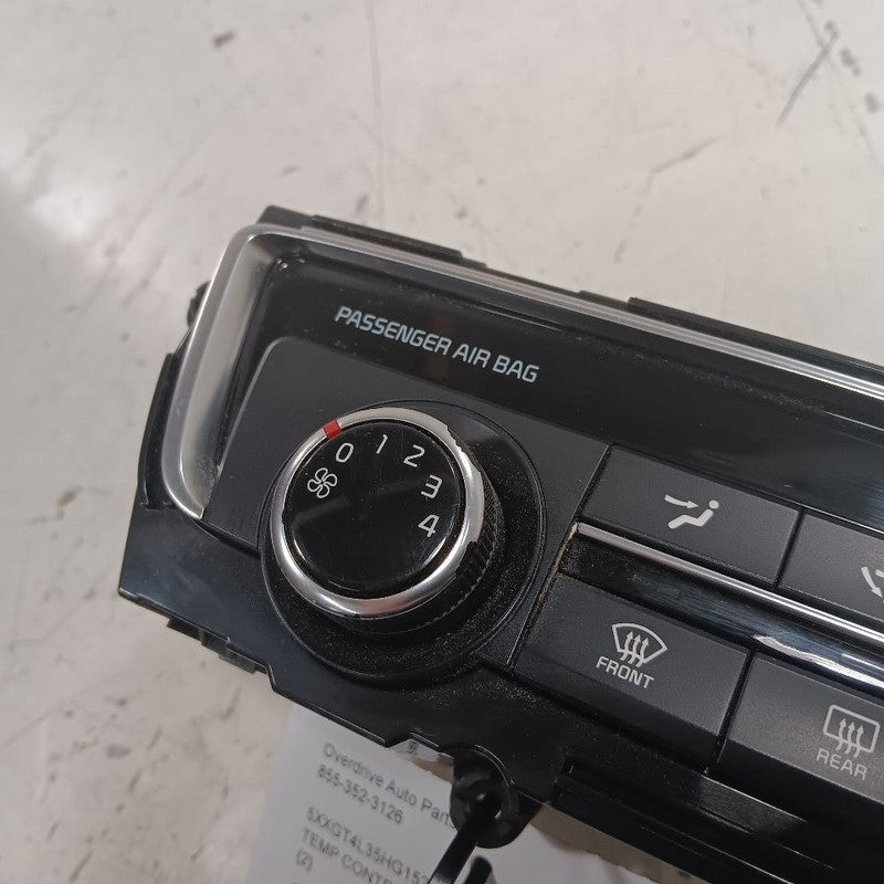 Manual Temperature Control Heat Heater AC Switch Fits 16-18 Kia Optima