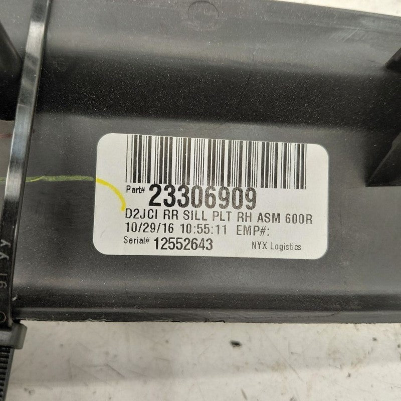 Chevy Volt Sill Trim Plate Door Jam Threshold Right Passenger Rear  20