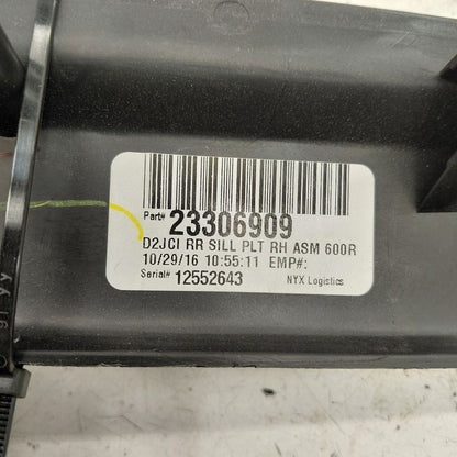 Chevy Volt Sill Trim Plate Door Jam Threshold Right Passenger Rear  20