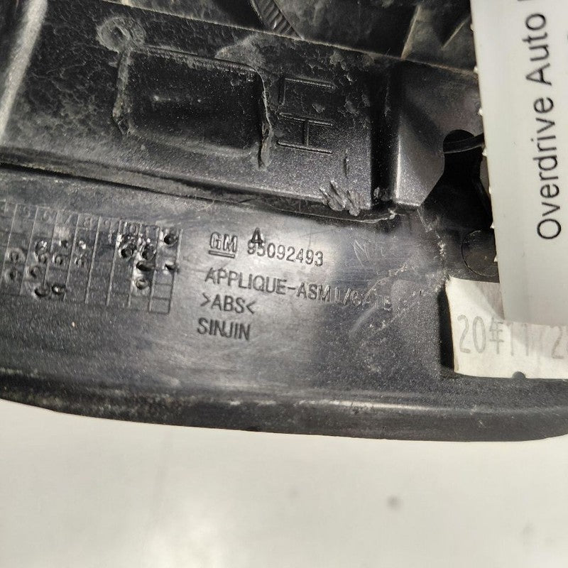 Buick Encore Driver Left Side Rear Applique {95092493} 2022 2021 2020 2019 2018