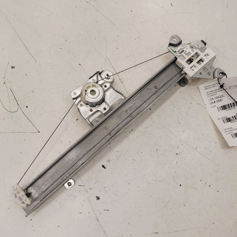 Driver Left Front Window Regulator Track Fits 20-24 Nissan Versa OEM