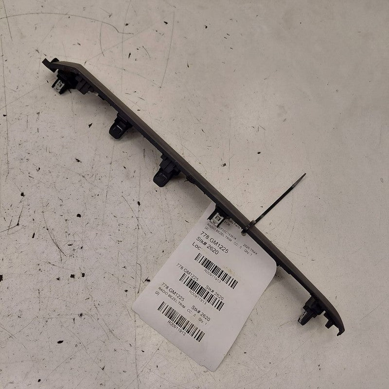 Chevy Trax Radio Bezel Trim Dash Surround  2025 2024