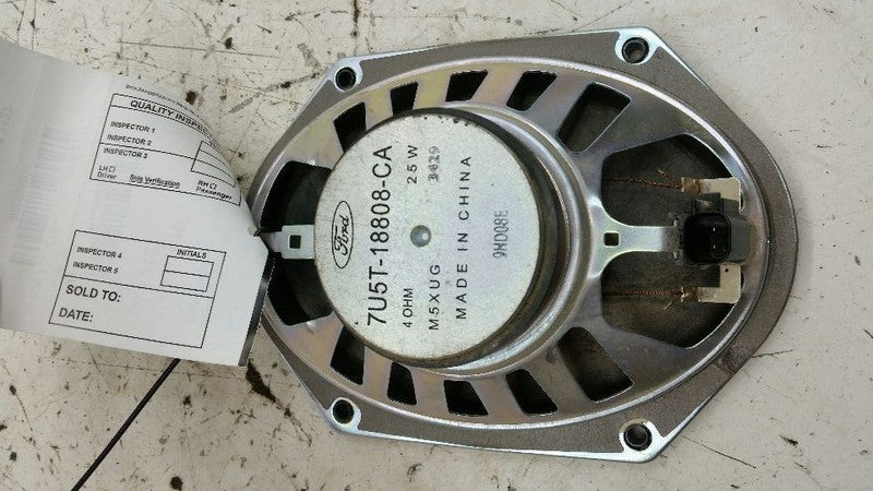 Ford Fusion Speaker Right Passenger Rear Back 2008 2009 2010 2011 2012