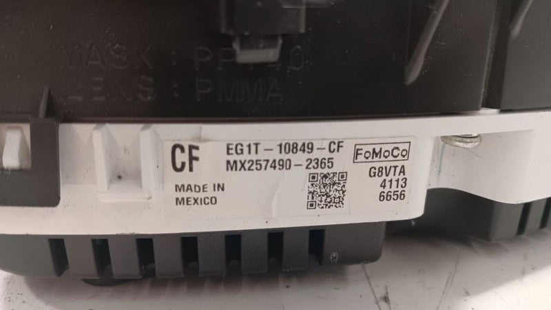 Speedometer Gauge Cluster MPH ID EG1T-10849-CA Thru Cf Fits 14 TAURUS 