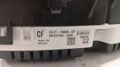 Speedometer Gauge Cluster MPH ID EG1T-10849-CA Thru Cf Fits 14 TAURUS 