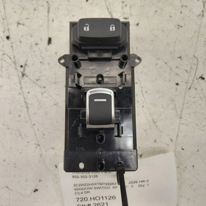 Honda HR-V Power Window Switch Right Passenger Front  2026 2025 2024 2