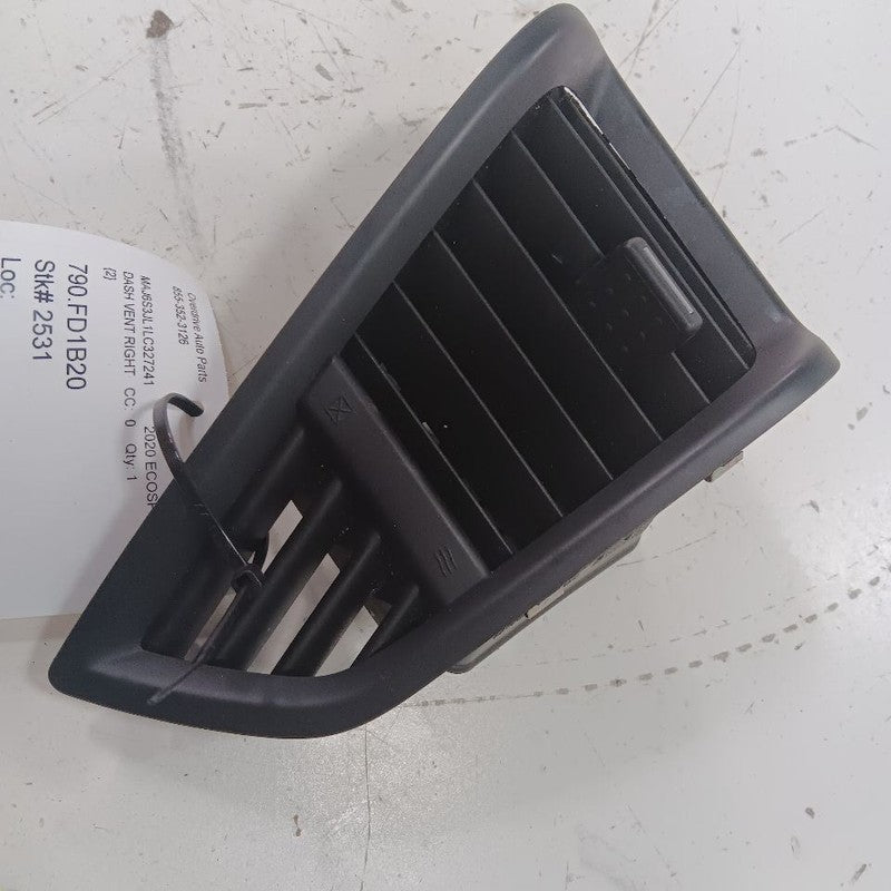 Ford Ecosport Dash Air Vent Right Passenger  2022 2021 2020 2019 2018