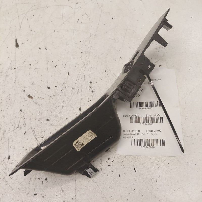 Ford Edge Window Switch Bezel Trim Right Rear  2019 2020 2021 2022