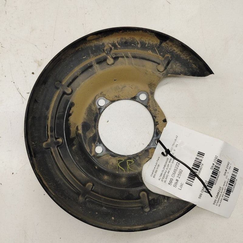 Chevy Trailblazer Passenger Right Rear Dust Shield 2023 2022 2021