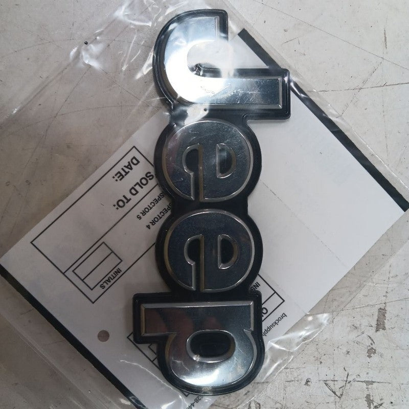 Jeep Renegade Trunk Lid Logo Emblem Badge Rear Back 2023 2022 2021 2020