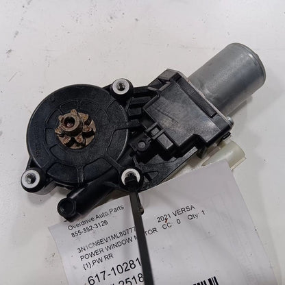 Left Rear Power Window Motor Fits 20-23 Nissan Versa