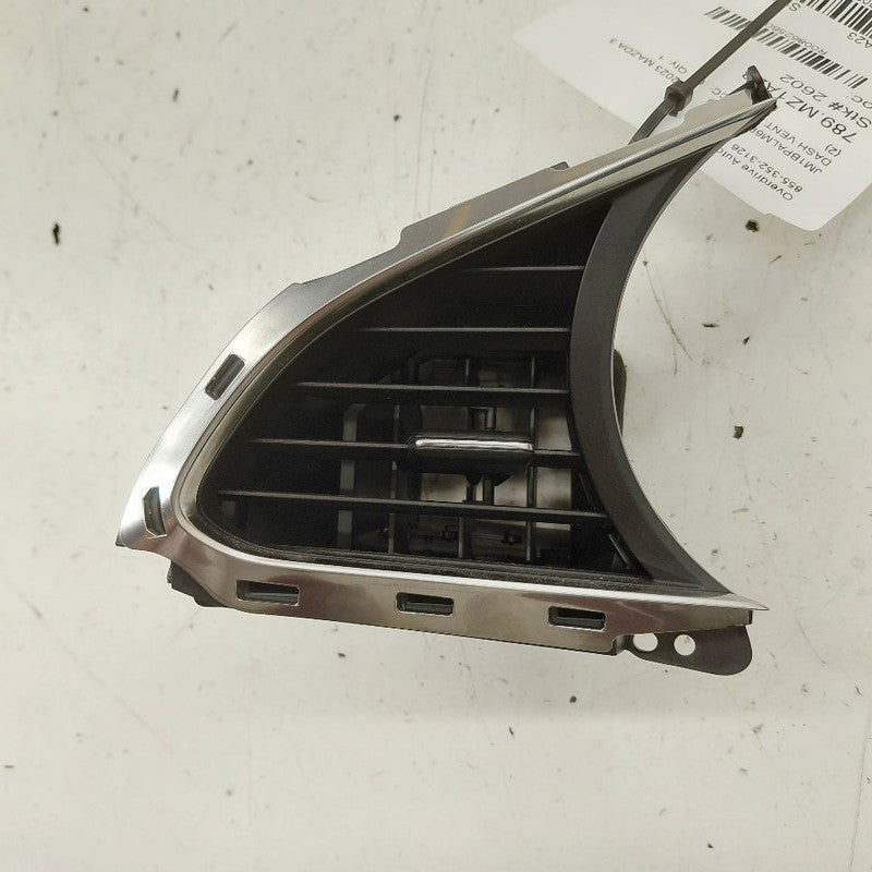 Mazda 3 Dash Air Vent Left Driver  2023 2022 2021