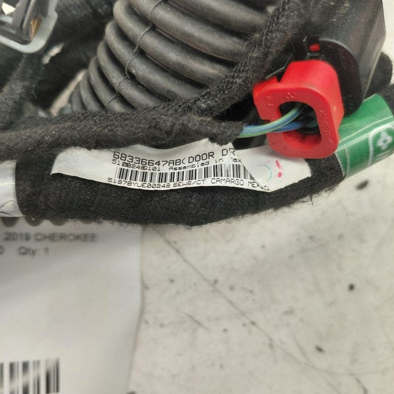 Jeep Cherokee Door Harness Wire Wiring Left Driver Front  2019 2020 20