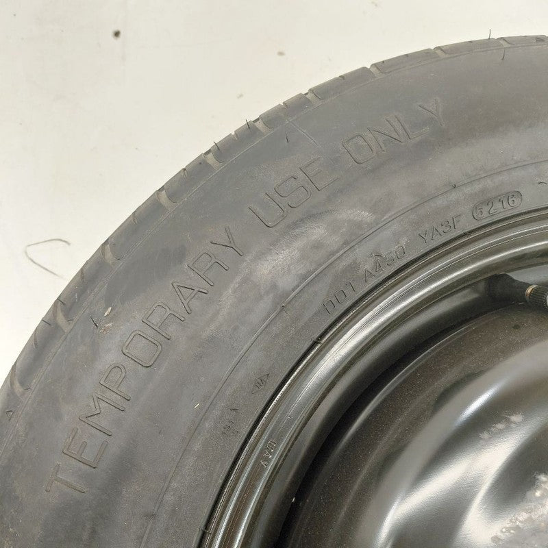 Wheel 16x4 Compact Spare Rim and Tire VIN K 1st Digit Korea Built 10-2