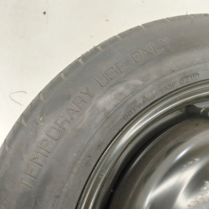 Wheel 16x4 Compact Spare Rim and Tire VIN K 1st Digit Korea Built 10-2