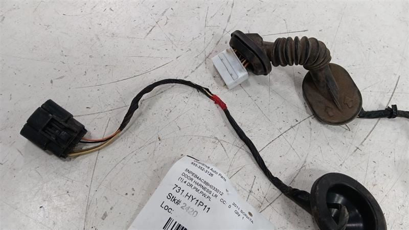 Hyundai Sonata Door Harness Wire Wiring Left Rear 2011 2012 2013 2014