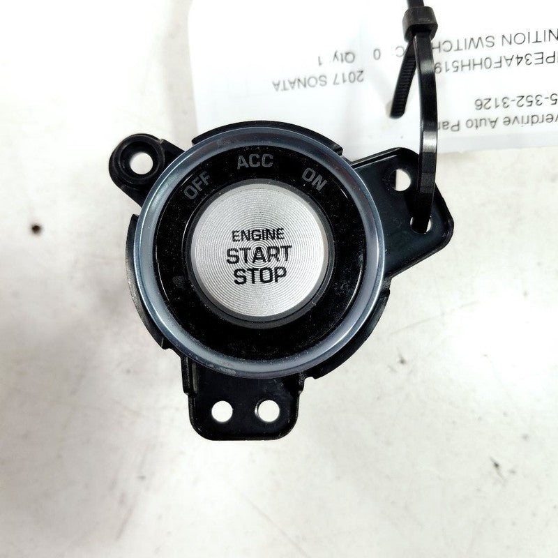 Ignition Switch Keyless Ignition Smart Key Fits 15-17 Hyundai Sonata O