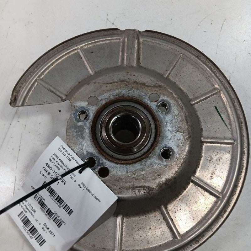 Passenger Right Rear Spindle Knuckle Bearing Stub AWD Fits 20-24 Ford 