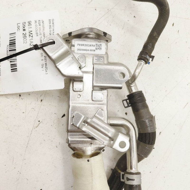 Mazda 3 EGR Cooler Valve Tube Pipe Exhaust Line  2.5 2023 2022 2021