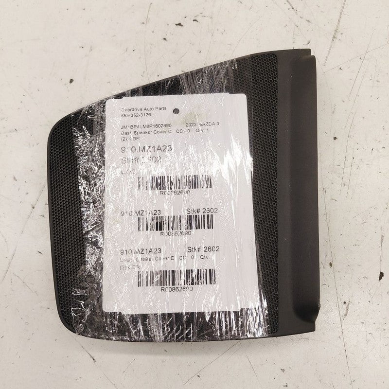 Mazda 3 Dash Speaker Cover Center Middle  2023 2022 2021