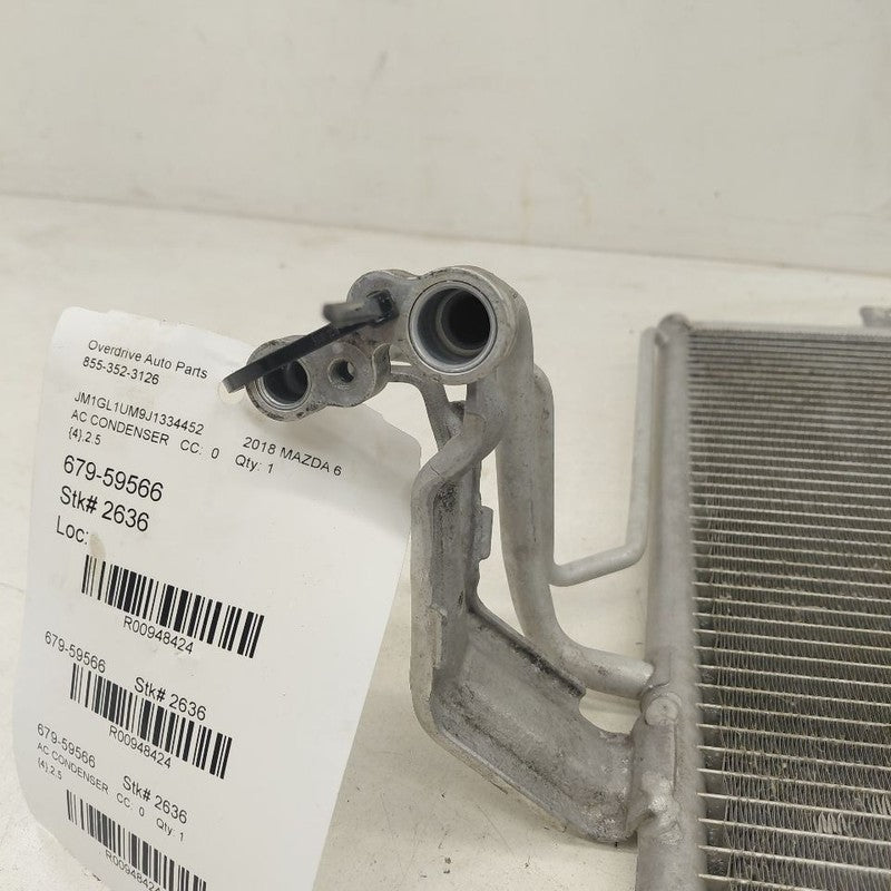 Air Conditioning AC Condenser Fits 14-21 Mazda 6