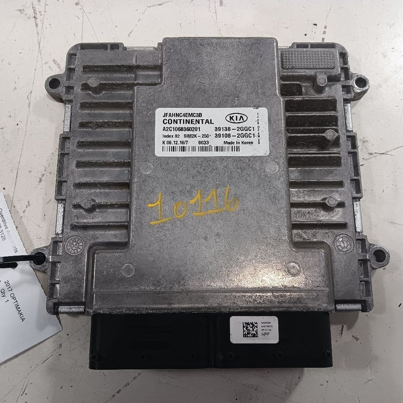 Engine ECM Electronic Control Module 2.4L VIN 3 Fits 16-18 Kia Optima 