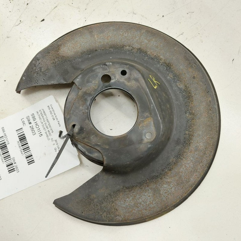 Honda CR-Z Letft Rear Dust Shield  2015 2014 2013