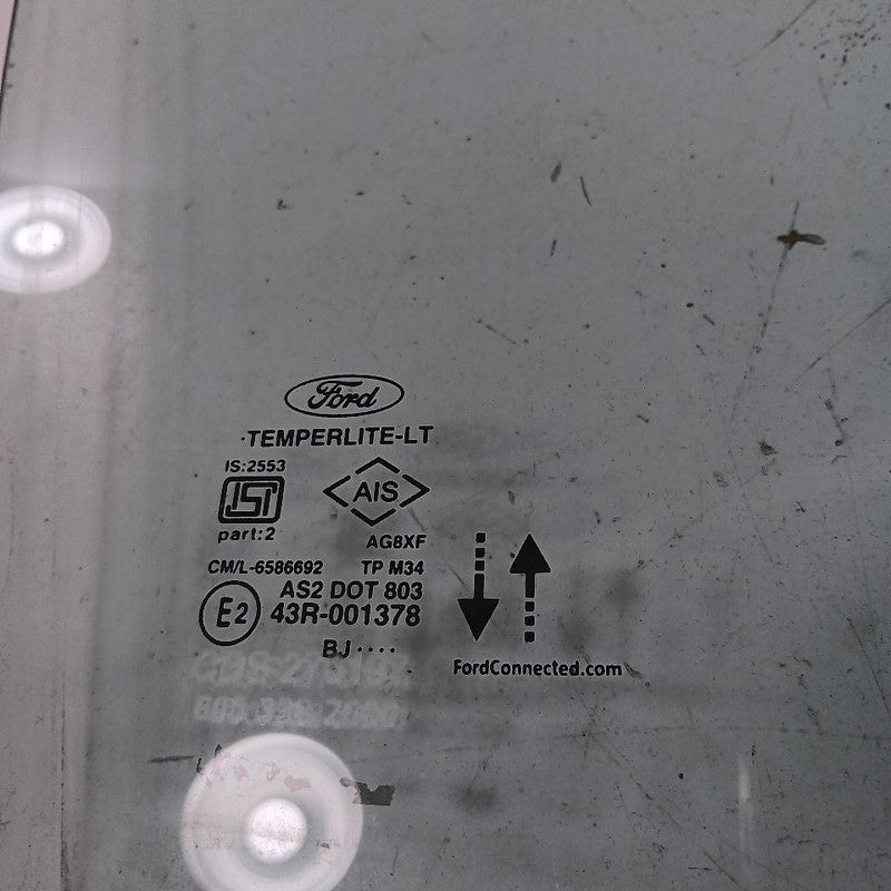 Passenger Right Front Door Window Glass Fits 18-22 Ford Ecosport OEM