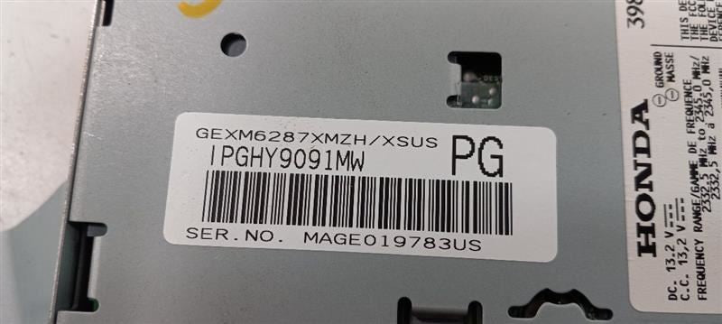 Audio Equipment Radio Satellite Unit Sedan Fits 09-14 TSX  OEM